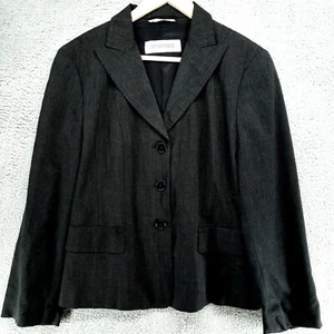 Sportmax Womens 42/002 Lycra Sensations Blazer Coat Black Viscose Wool Blend - Picture 1 of 24