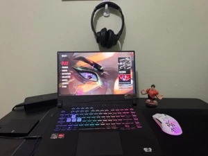 ASUS ROG Strix G15 G513QY Ryzen 9 RX 6800M 12GB 16GB RAM 512GB SSD 165Hz Gaming - Picture 1 of 5
