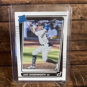 Jake Cronenworth 2021 Donruss Rated Rookie RC #62