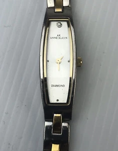 AK Anne Klein Diamond Ladies Quartz Wrist Watch - Picture 1 of 9