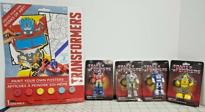 Transformers G1 Key Chain Bag Clip Optimus Prime Megatron Bumblebee Soundwave A4 - Image 1 of 4