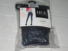 g1 Hue Studio Leggings Sz Small 4/6 Mid Rise Classic Knit Denim Jean 22122 Blue
