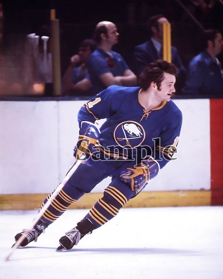 Imagen de foto Buffalo Sabres Gilbert Perreault juego acción color 8 X 10 Foto 1 de 1