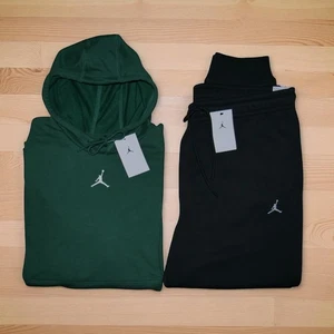 Jordan Men's Size 2XL Sweatsuit 2 PC Tracksuit Terry Hoodie Fleece Joggers NWT - Picture 1 of 8