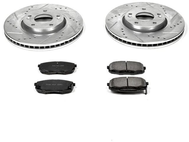 Front Brake Pad and Rotor Kit For 2010-2013 Kia Forte Koup 2.4L 4 Cyl QS741ZY Foto 1 de 1
