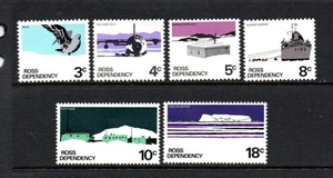 JUEGO DEFINITIVO ROSS DEPENDENCY MNH 1972 SG9a-14a - Imagen 1 de 1