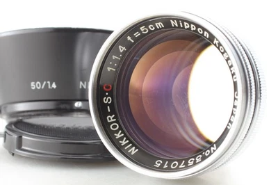 [N MINT Hood] Nikon Nippon Kogaku Nikkor S.C SC 5cm 50mm F1.4 Lens S Mount JAPAN - Image 1 of 4