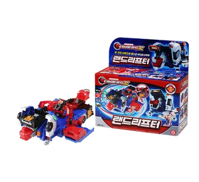 Turning Mecard God Land Lifter Turning Car Transformer Robot Kids Toy - Image 1 of 4