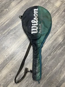 Wilson "Pro Staff 6.0 95" EINZELREISSVERSCHLUSS TENNISSCHLÄGER ABDECKUNG MIT GURT - Bild 1 von 6