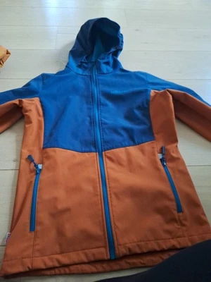 Trollkids Softshelljacke 164, Blau Orange, Sehr Guter Zustand - Bild 1 von 4