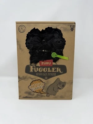 NEW in BOX Fuggler Fart Face Munch Munch Black Fur Funny Ugly Monsters 9" Zuru - Image 1 of 4