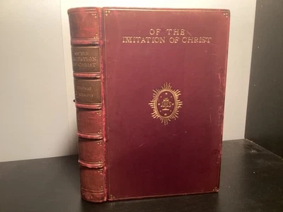 1908 Of The Imitation Of Christ - Thomas A. Kempis - Sangorski & Sutcliffe - Image 1 of 4