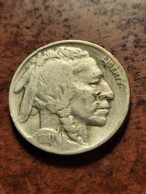 1931 S Buffalo Nickel, key date San Francisco     inv11    n133ej - Image 1 of 2