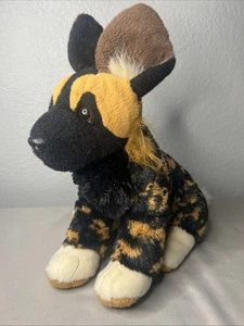 "Perro salvaje africano Wild Republic 14"" peluche realista lobo hiena canino" - Imagen 1 de 7