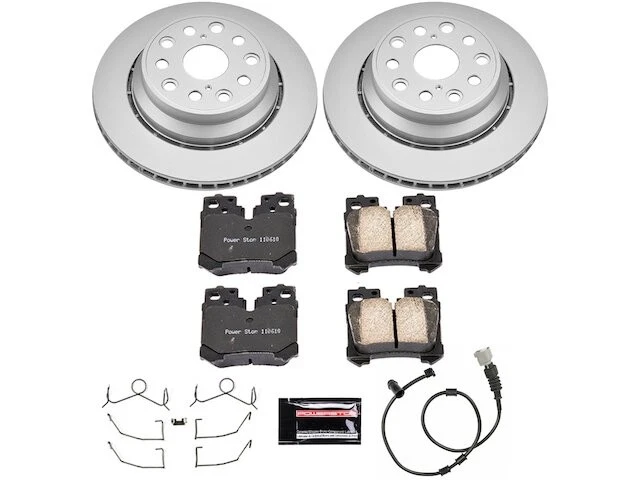 Kit de pastillas de freno trasero y rotor Power Stop 59CZYP23 para Lexus LS460 2009 2007 2008 Foto 1 de 1