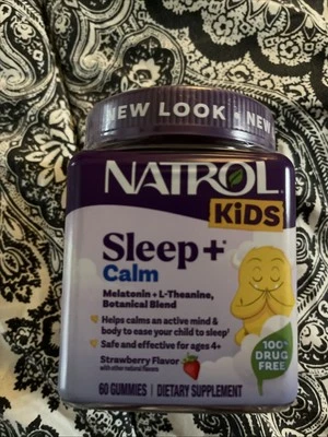 儿童,睡眠 +® 平静木乃伊,4 岁+,草莓,60 木乃伊 — 第 1/4 张图片