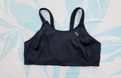 Moving Comfort ~ Brooks Sports Bra Wireless Fiona Black Sz 40D - Image 1 of 4