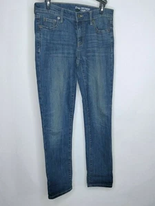 Jeans de mezclilla informales Gap Girlfriend talla 0 color ajustados desgastados 5 bolsillos - Imagen 1 de 5