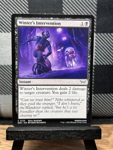 MTG TCG: Winter's Intervention 123, Duskmourn: House of Horror - Picture 1 of 1