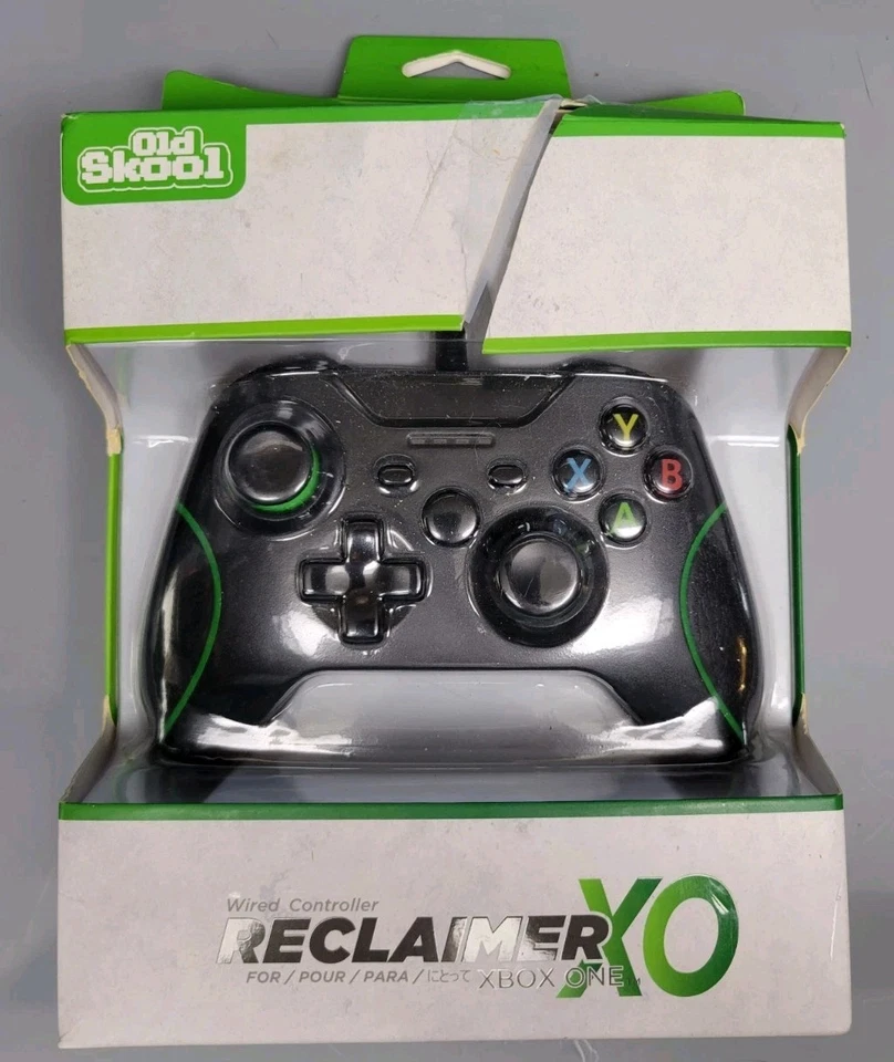 Xbox One - Reclaimer XO Black Wired Controller - Old Skool - Image 1 of 1