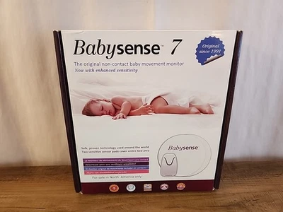 BabySense 7 El Monitor de Bebé Movimiento Sin Contacto Original Blanco - Nuevo En Caja Foto 1 de 4