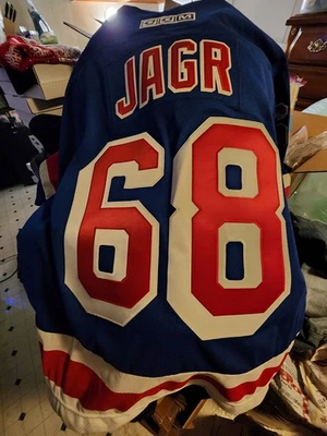Camiseta CCM NHL Player #68 JAROMIR JAGR New York Rangers NUEVA con ETIQUETAS Talla XL LEER Foto 1 de 4