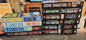 John Sanford Lot Of 10 Paperback Books - Imagen 1 de 7
