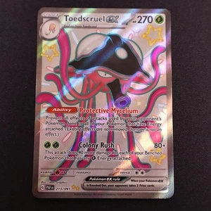Toedscruel EX 213/091 Paldean Fates Shiny Full Art Ultra Rare Pokemon card NM/M - Bild 1 von 2