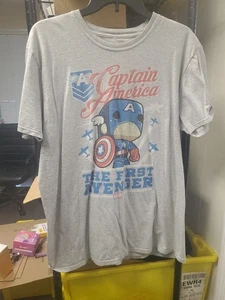 Captain America the First Avenger T-shirt men's sz L - Picture 1 of 3