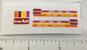 Matchbox Commer Ice Cream Canteen Sticker Set MB-47B1 - Bild 1 von 1