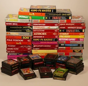 Intellivision Atari 2600 Colecovision Games NEW & USED Multi Listing Discounted - Picture 1 of 19
