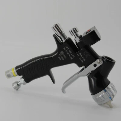 NEW Digital Devilbiss GTI Black 1.3/1.4/1.8mm T110/TE20 Car Paint Tool Pistol - Image 1 of 4