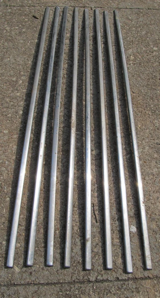 Nuevo de Lote Antiguo 1950 1951 Mercury 2 Puertas Cupé Monterey Puerta Derecha Exterior Cinturón Moldura Foto 1 de 4