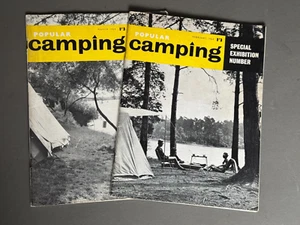 2 x Vintage Issues of Popular Camping Magazine from 1964 - Picture 1 of 1