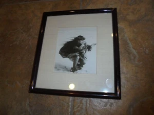 Kim Taylor Reece Matted Hawaiian Ancient Dance Print~ from Hawaii originally - Picture 1 of 5