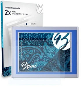 Bruni 2x Protective Film for Nodka TPC6000-A124-T 12.1 Inch Screen Protector - Picture 1 of 8