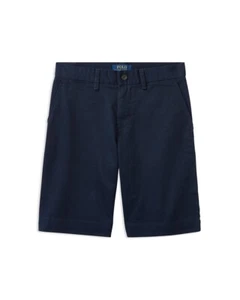 Polo Ralph Lauren Little Boy's Size 3 Blue 100% Cotton Flat Front Chino Shorts - Picture 1 of 6