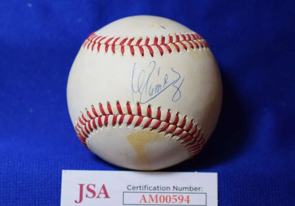 Manny Ramirez JSA Cert Autograph American League Signed Baseball - Image 1 of 2