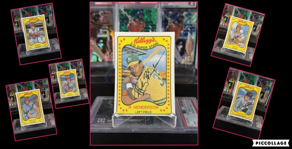 1981 Kellogg's 3-D Super Stars: #1-66 VERY CLEAN - "Pick a Card" - Image 1 of 1