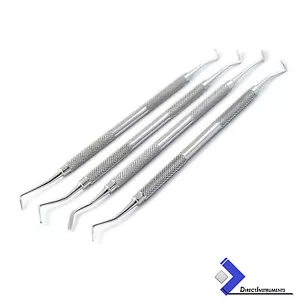 4 Pcs Dental Composite Filling Instrument Restorative Laboratory Hand Carvers CE - Picture 1 of 5