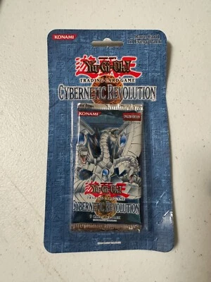 Yugioh 1st Edition Cybernetic Revolution Blister Pack (2005) Factory Sealed - Image 1 of 2