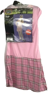 Totally Ghoul Golfer California Costume Dress W Hat Teen Junior Sz 3-5 Halloween - Picture 1 of 7