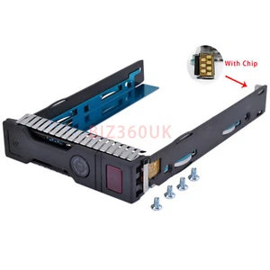HP ProLiant 3.5" LFF SAS SATA DL360p DL380p G8 G9 Server Caddy Tray 651314-001 - Picture 1 of 5