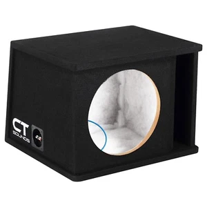 CT Sounds CT1X12 Single 12" Kerf Port Universal-Fit Car Subwoofer Box - Picture 1 of 6