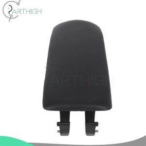 New Center Console Armrest Lid Cover Leather For 04-08 Audi A4 B7 Black - Picture 1 of 12