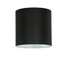 Okrągły reflektor zabudowy POINT sufit w kolorze czarnym srebrnym Ø12,7cm lampa do salonu