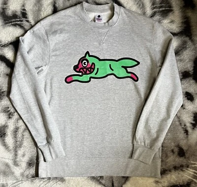 Rare Vintage Ice Cream by Billionaire Boys Club Running Dog Sweater Sz Xl - Image 1 of 4
