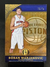 Boban Marjanovic 2016-17 Gold Standard /79 Detroit Pistons Rockets