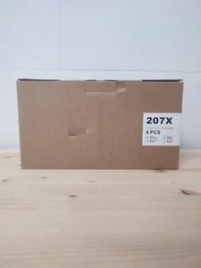 4x TONER FÜR HP 207X  - LASERJET PRO MFP M283FDW M283FDN M282NW KEIN CHIP - MwSt - Bild 1 von 1