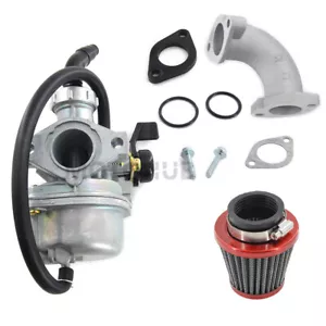 PZ22 Carburetor 22mm Set Kit For Pit Dirt Bike ATV 110cc 125cc Kawasaki KLX110 - Picture 1 of 9
